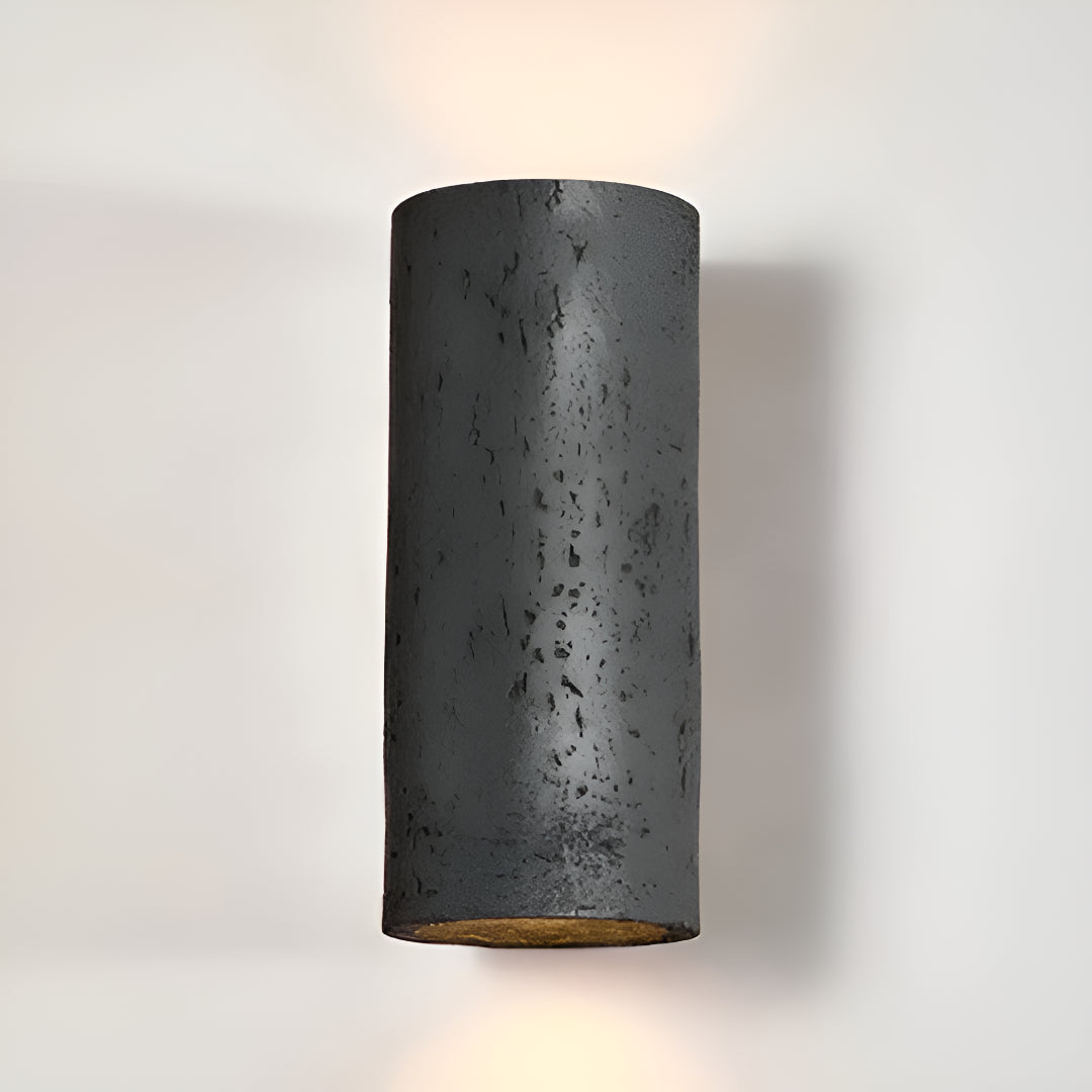 Rustic Metal LED Wall Light Sconce For Indoor And Outdoor
